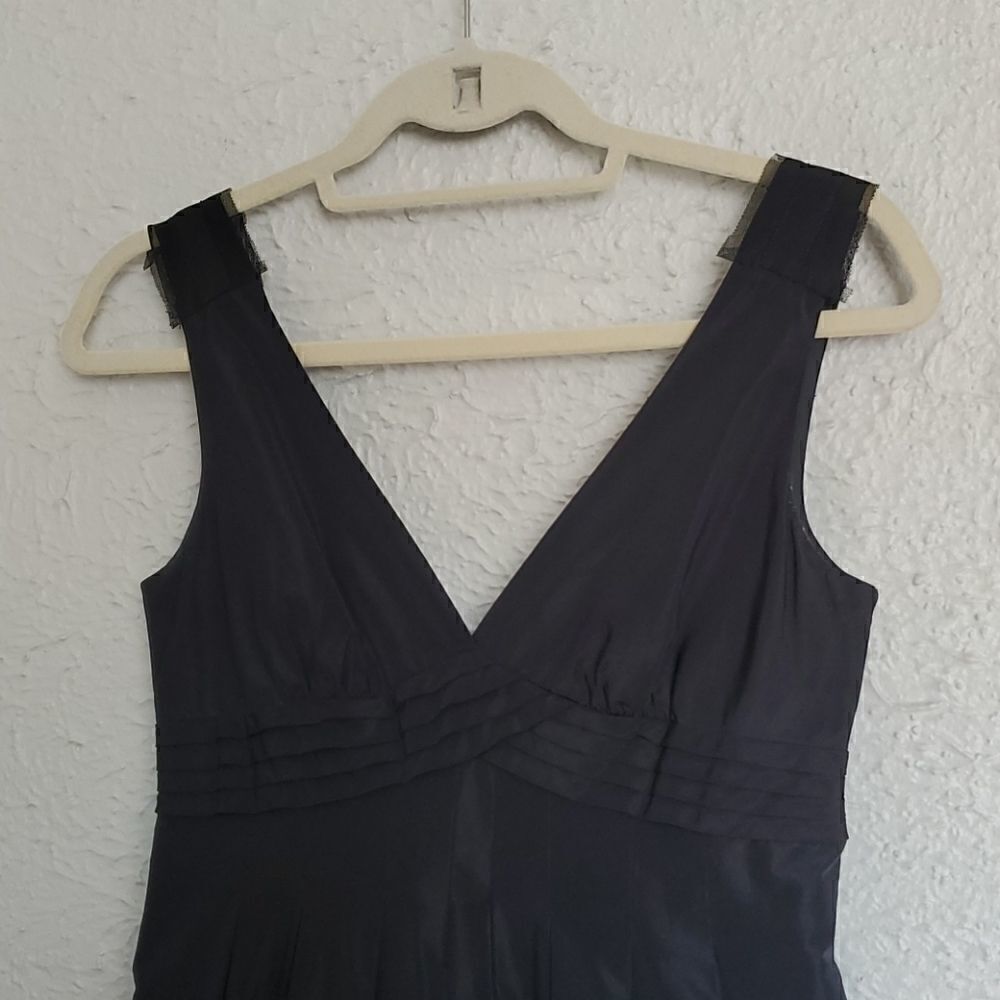 BCBG MaxAzria | V Neck Dress - Picture 3 of 10